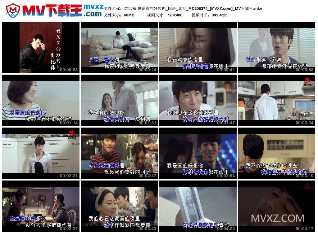 黄纪福-我是真的好想你_国语_流行_MD206374